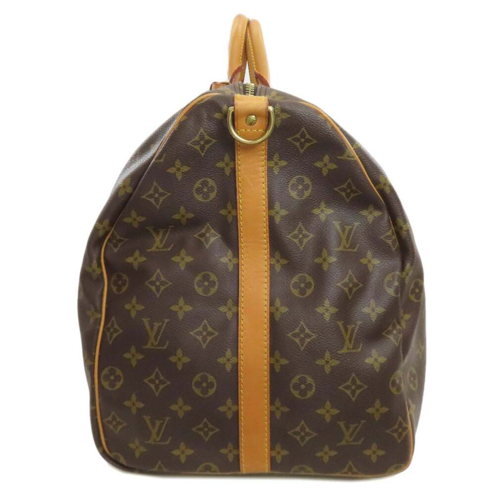 LOUIS VUITTON Authentic Brown Monogram Canvas Boston Bag - Picture 3 of 16
